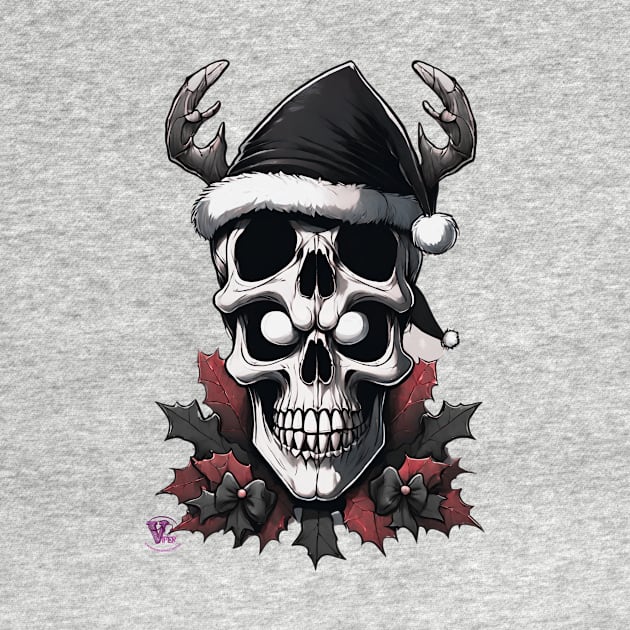 Double xmas skull by Viper Unconvetional Concept